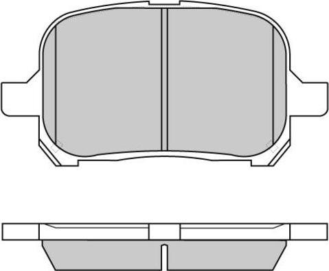 BENDIX 572467B - Тормозные колодки, дисковые, комплект unicars.by