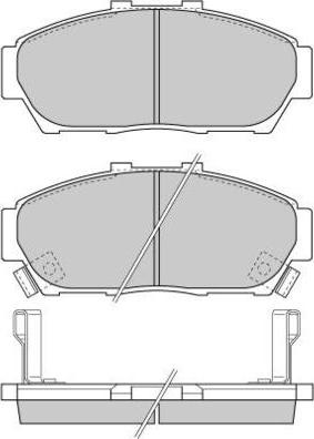 AISIN SS429-S - Тормозные колодки, дисковые, комплект unicars.by