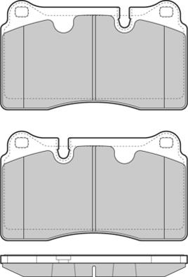 Remsa 1200.20 - Тормозные колодки, дисковые, комплект unicars.by