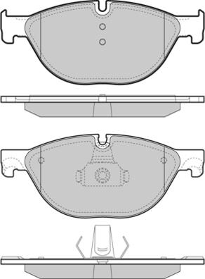 FTE 9002241 - Тормозные колодки, дисковые, комплект unicars.by