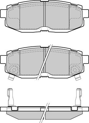 HELLA 8DB 355 035-591 - Тормозные колодки, дисковые, комплект unicars.by