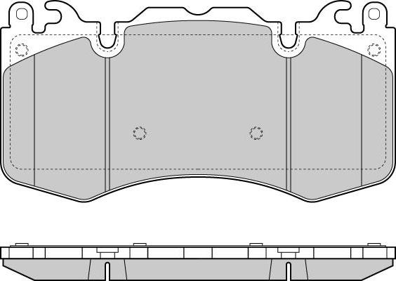 Patron PBP1277 - Тормозные колодки, дисковые, комплект unicars.by