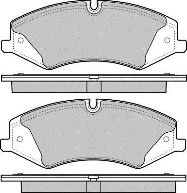 Magneti Marelli 363700201934 - Тормозные колодки, дисковые, комплект unicars.by