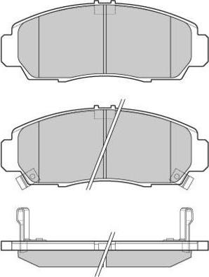 WXQP 41810 - Тормозные колодки, дисковые, комплект unicars.by