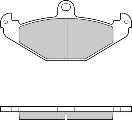 Roulunds Rubber 646581 - Тормозные колодки, дисковые, комплект unicars.by