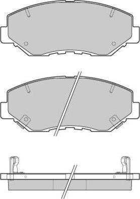 Magneti Marelli 323700044300 - Тормозные колодки, дисковые, комплект unicars.by