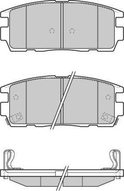 Holden 96 626 075 - Тормозные колодки, дисковые, комплект unicars.by