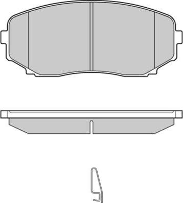 AISIN SN136 - Тормозные колодки, дисковые, комплект unicars.by