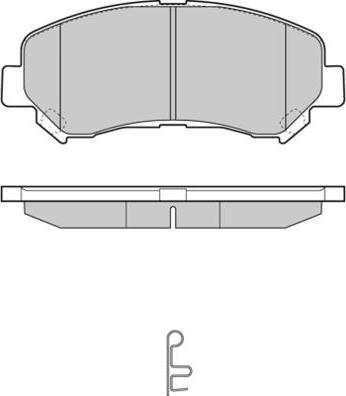 GMC 2520201 - Тормозные колодки, дисковые, комплект unicars.by