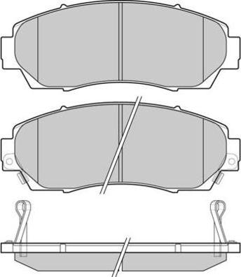 Valeo 601179 - Тормозные колодки, дисковые, комплект unicars.by