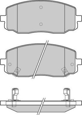 Herth+Buss Jakoparts J3600500 - Тормозные колодки, дисковые, комплект unicars.by