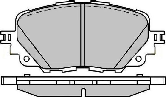 Textar 22271 14,5 04 - Тормозные колодки, дисковые, комплект unicars.by