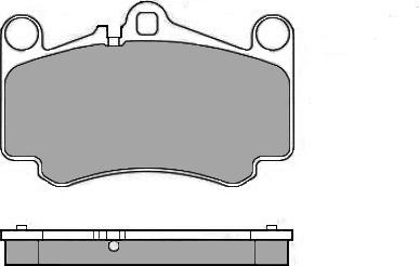 Valeo 671881 - Тормозные колодки, дисковые, комплект unicars.by