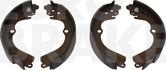 Eurobrake 58492744551 - Комплект тормозных колодок, барабанные unicars.by