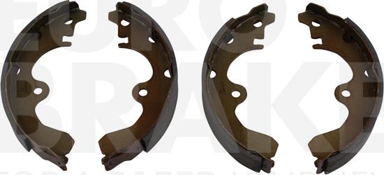 Eurobrake 58492745424 - Комплект тормозных колодок, барабанные unicars.by