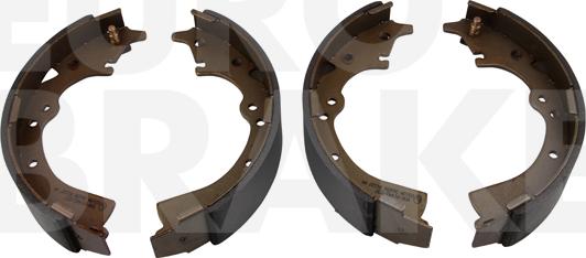 Eurobrake 58492745426 - Комплект тормозных колодок, барабанные unicars.by