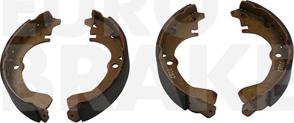 Eurobrake 58492745350 - Комплект тормозов, ручник, парковка unicars.by