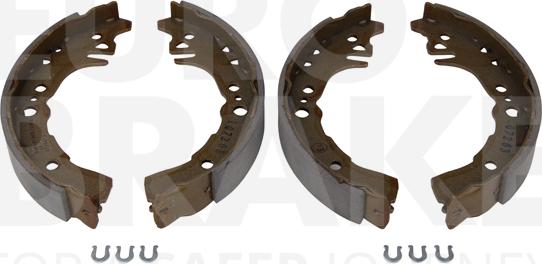 Eurobrake 58492745795 - Комплект тормозных колодок, барабанные unicars.by