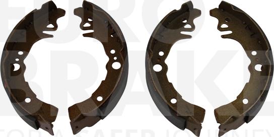 Eurobrake 58492751684 - Комплект тормозных колодок, барабанные unicars.by