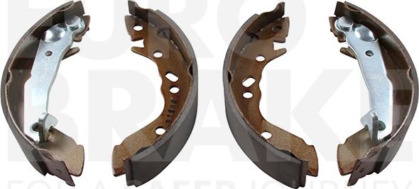 Eurobrake 58492734560 - Комплект тормозных колодок, барабанные unicars.by