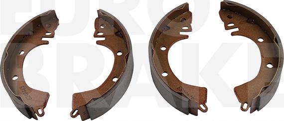 Eurobrake 58492730429 - Комплект тормозных колодок, барабанные unicars.by