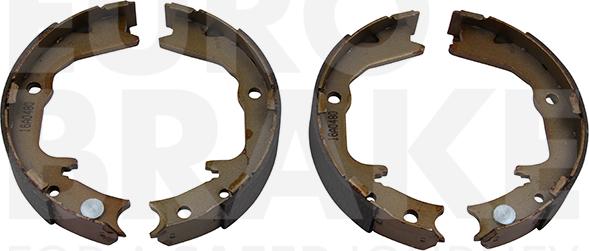 Eurobrake 58492730674 - Комплект тормозных колодок, барабанные unicars.by