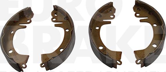 Eurobrake 58492730336 - Комплект тормозных колодок, барабанные unicars.by