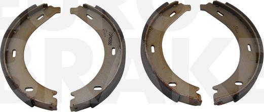 Eurobrake 58492733659 - Комплект тормозов, ручник, парковка unicars.by