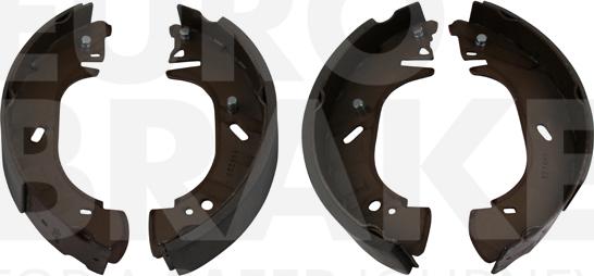 Eurobrake 58492725542 - Комплект тормозных колодок, барабанные unicars.by