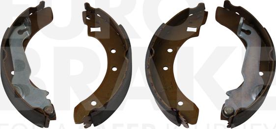 Eurobrake 58492725365 - Комплект тормозных колодок, барабанные unicars.by