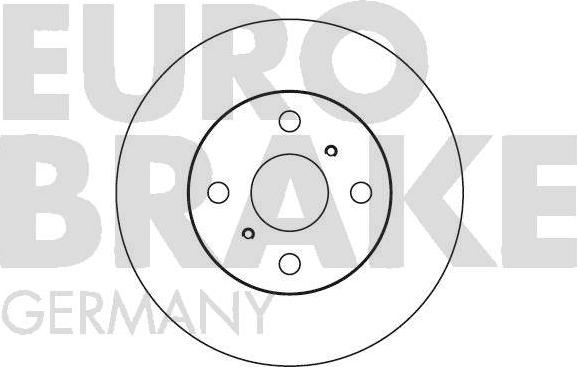 Eurobrake 5815204515 - Тормозной диск unicars.by