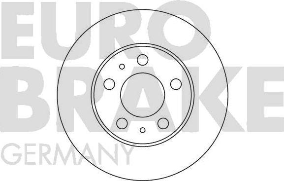 Eurobrake 5815204810 - Тормозной диск unicars.by