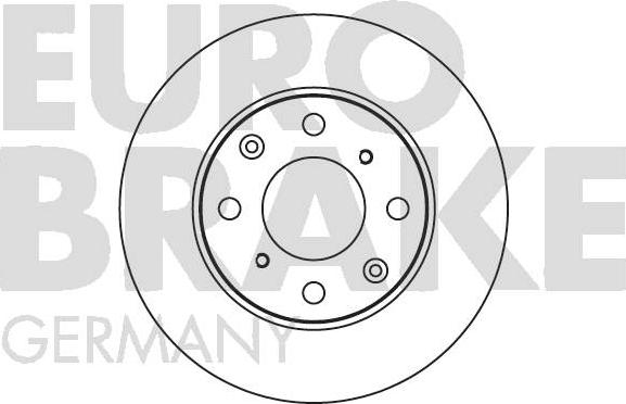 Eurobrake 5815202665 - Тормозной диск unicars.by