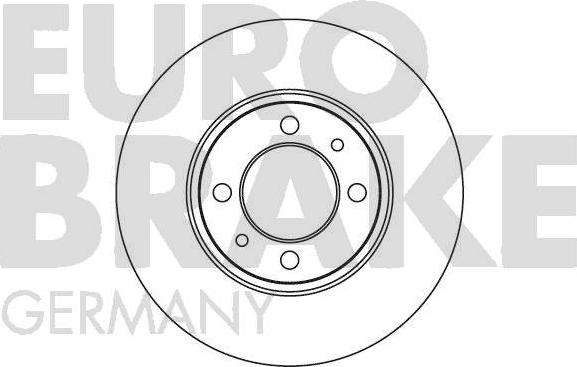 Eurobrake 5815202305 - Тормозной диск unicars.by