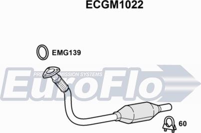 EuroFlo ECGM1022 - Катализатор unicars.by