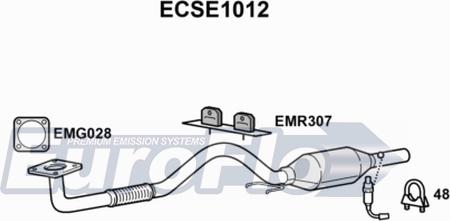 EuroFlo ECSE1012 - Катализатор unicars.by