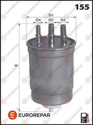 EUROREPAR 1611658880 - Топливный фильтр unicars.by