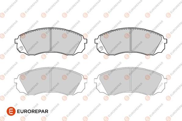 EUROREPAR 1686264780 - Тормозные колодки, дисковые, комплект unicars.by