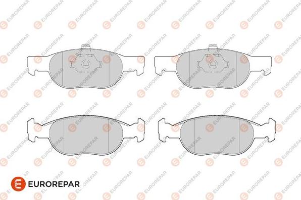 EUROREPAR 1686268780 - Тормозные колодки, дисковые, комплект unicars.by