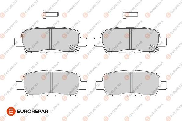 EUROREPAR 1686263980 - Тормозные колодки, дисковые, комплект unicars.by