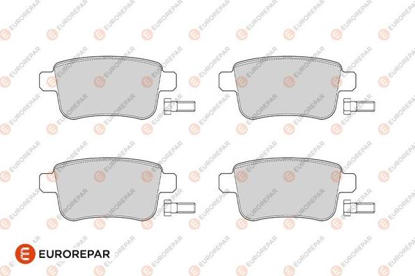 EUROREPAR 1686275080 - Тормозные колодки, дисковые, комплект unicars.by