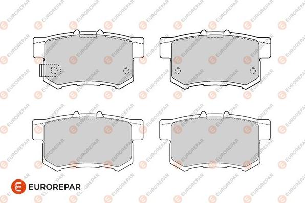 EUROREPAR 1686272680 - Тормозные колодки, дисковые, комплект unicars.by