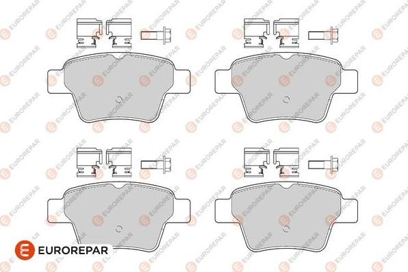 EUROREPAR 1682322080 - Тормозные колодки, дисковые, комплект unicars.by