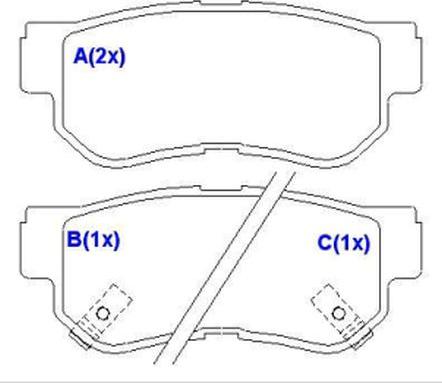 EUROREPAR 1636488680 - Тормозные колодки, дисковые, комплект unicars.by