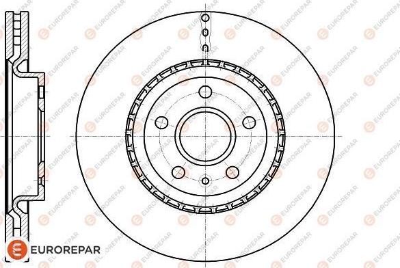 EUROREPAR 1622807980 - Тормозной диск unicars.by