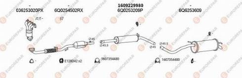 EUROREPAR 103588 - Система выпуска ОГ unicars.by