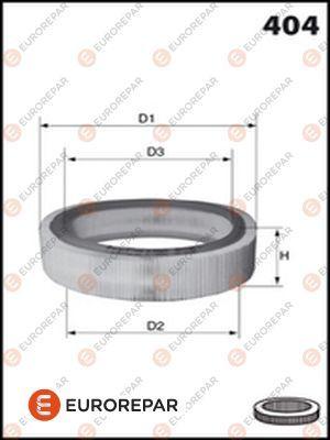 EUROREPAR E147021 - Воздушный фильтр, двигатель unicars.by