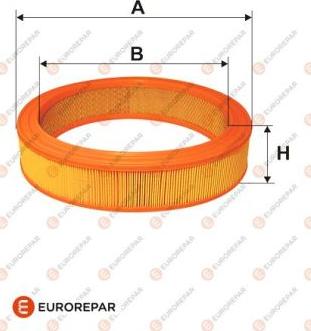 EUROREPAR E147028 - Воздушный фильтр, двигатель unicars.by