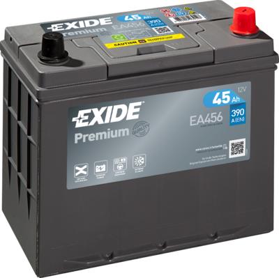 Exide EA456 - Стартерная аккумуляторная батарея, АКБ unicars.by