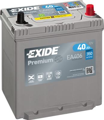 Exide EA406 - Стартерная аккумуляторная батарея, АКБ unicars.by